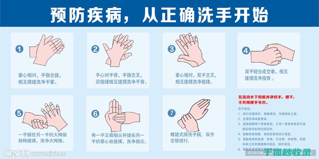 正确洗手步骤：每一步都至关重要 (正确洗手步骤七字口诀)