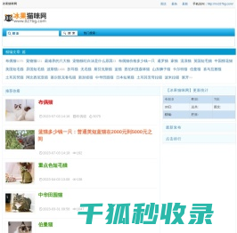 冰果猫咪网::猫咪百科